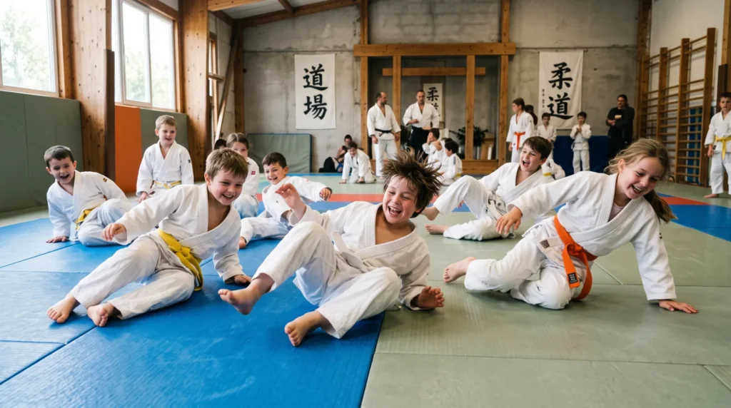 Randori nel dojo di Bedano